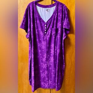 LuLaRoe Dream Collection 3x Christmas Kymbrie Nightshirt